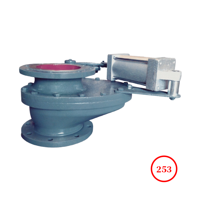 氣動擺動式陶瓷進(jìn)料閥 pneumatic swing ceramics inlet valve BZ643TC-10C