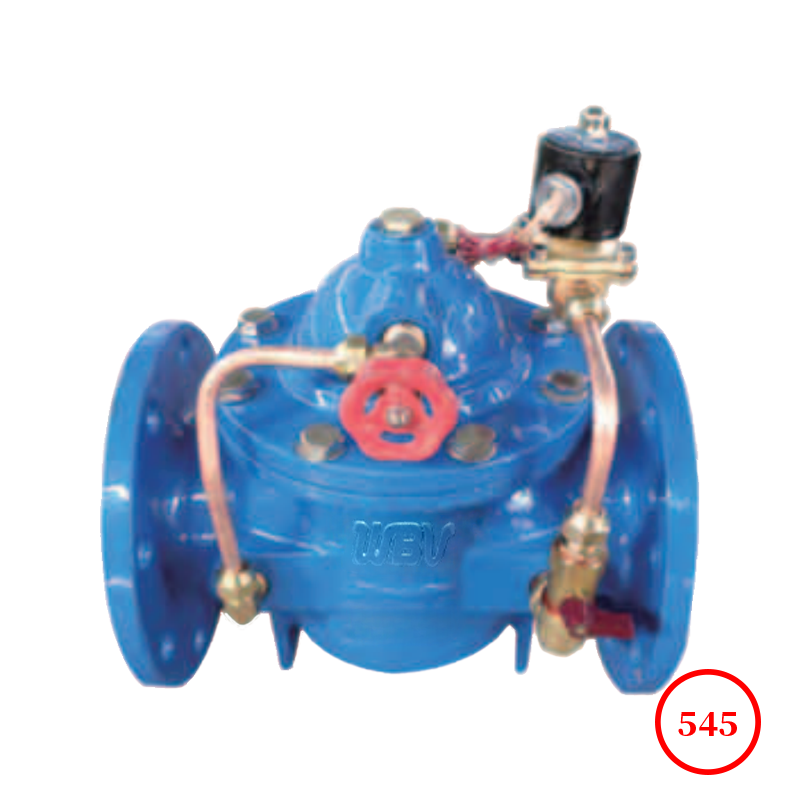 電動球墨鑄鐵水力控制閥 electric SG iron hydraulic control valves SK600X-10/16/25Q