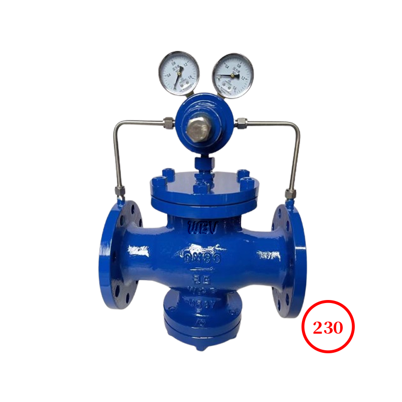 先導活塞式氣體減壓閥 pilot piston gas regulator YK43X/F/Y-10/16/25/64